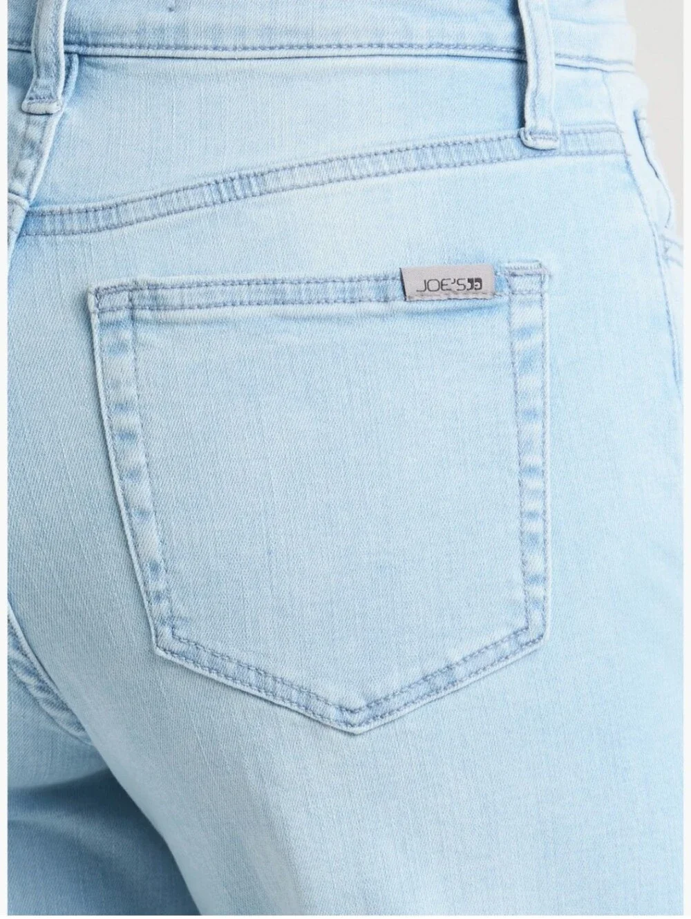 Joe's Jeans Light Blue Wide-Leg El Savadore High-Rise Jeans